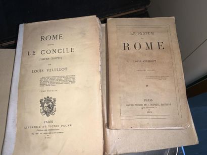 [Louis VEUILLOT] 17 volumes brochés in-8...