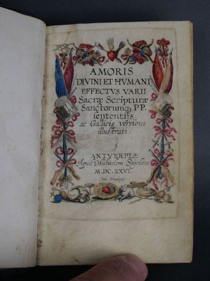 [Peau de vélin] Amoris divini et humani effectus...