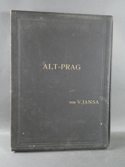 V Jansa, Alt-Prag.
Boite-étui contenant une...