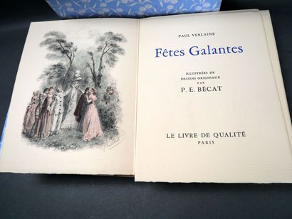 Paul Verlaine, Les fêtes galantes.
Paris,...
