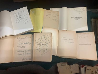 [ROMANS DEBUT XXe AVEC ENVOIS AUTOGRAPHES...