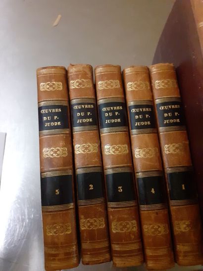 [RELIGIEUX DIVERS] 13 volumes reliés in-12...