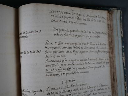[Constantinople, Istanbul, Turquie] Manuscrit...