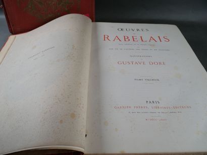[Gustave Doré] Oeuvres de Rabelais. 
Paris,...