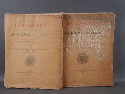 Eugène Hubert, Le Bas-Berry histoire archéologique...