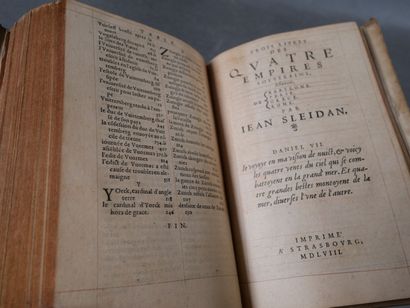 Jean Sleidan, Histoire de l'Estat de la religion...