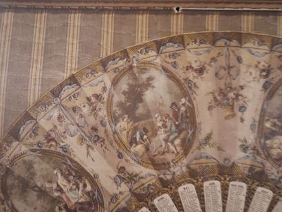 [Touraine] Grand calendrier en éventail pour...