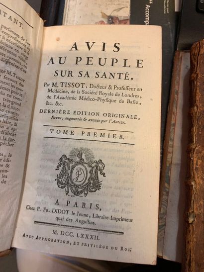 [MEDECINE XVIIIe-XXe]
Env. 35 vol. formats...