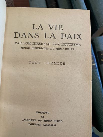 22 volumes reliés en demi-toile XXe : OEuvres...
