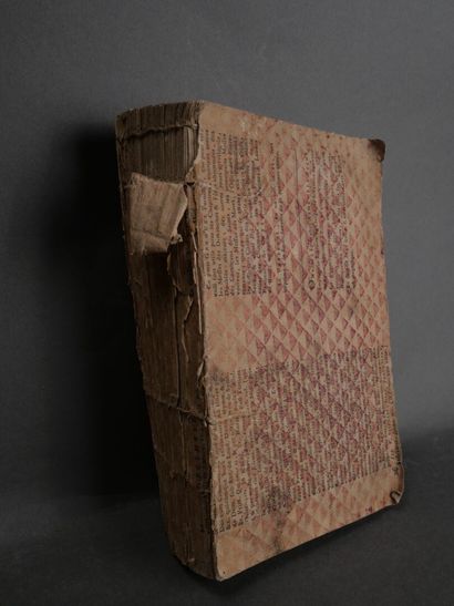 [Papier dominoté, Lyon] Almanach astronomique...