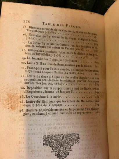 [BIBLIOTHEQUE ELZÉVIRIENNE - SATIRE, COURTISANES,...
