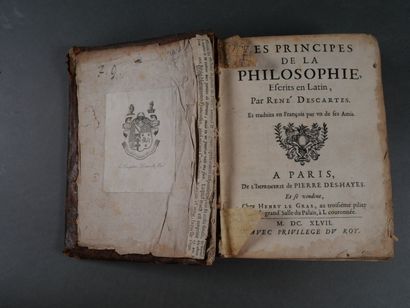 René Descartes, Les principes de la philosophie,...
