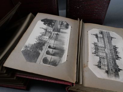 CPA : châteaux-musées : 6 petits albums,...