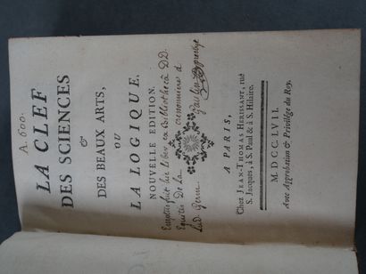 La clef des sciences & des beaux arts ou...