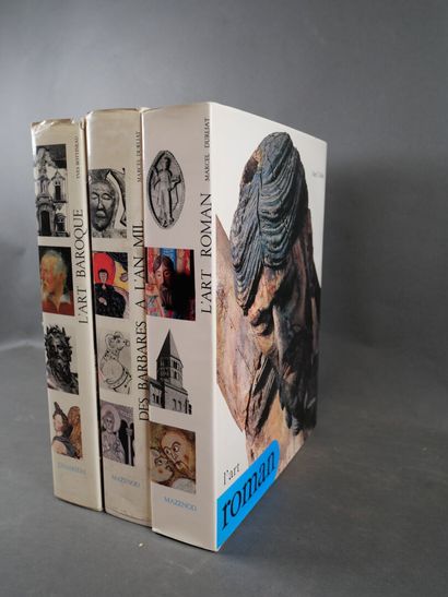 3 volumes Citadelles/Mazenod : l'art roman,...