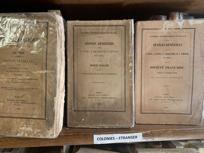 CONGRES ARCHEOLOGIQUE DE FRANCE, 1840-1860...