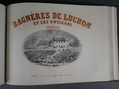 Victor Petit, Souvenirs des Pyrénées.
Pau,...