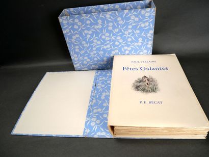 Paul Verlaine, Les fêtes galantes.
Paris,...