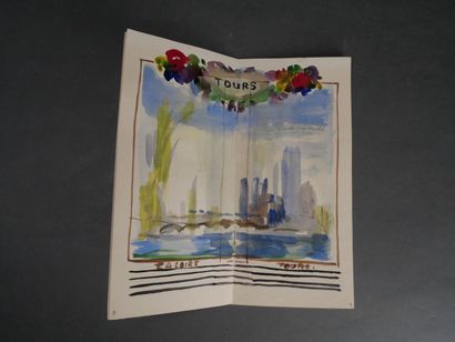 [Touraine, dessins originaux] Jean-Adrien...
