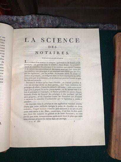 FERRIERE Claude de, Le Nouveau parfait notaire,...