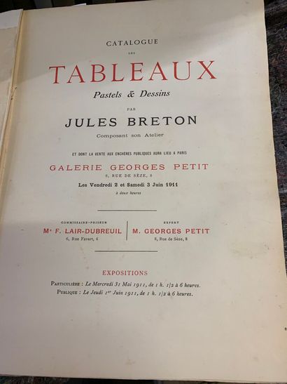 [4 IMPORTANTS CATALOGUES ILLUSTRÉS DE VENTE...