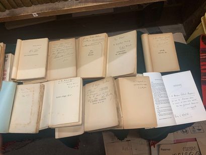 [ROMANS DEBUT XXe AVEC ENVOIS AUTOGRAPHES...