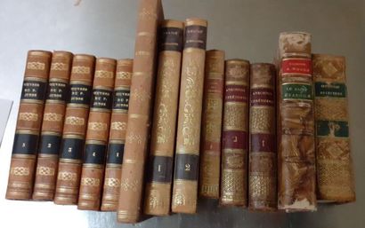 [RELIGIEUX DIVERS] 13 volumes reliés in-12...