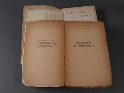 [Autographe] Lot de 3 livres avec envoi :...