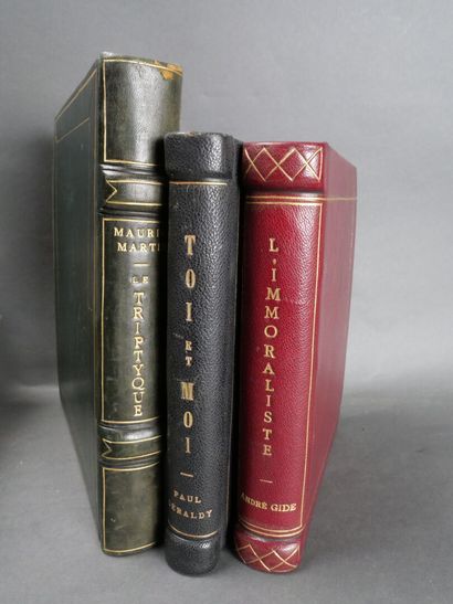 Lot de 3 volumes bien reliés (très bonne...