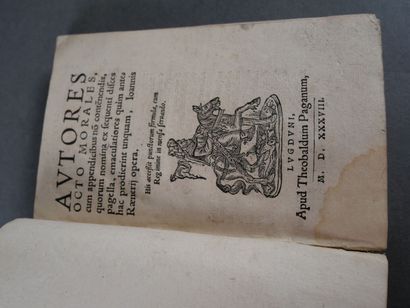 [Joannes Raenerius], Autores octo morales,...
