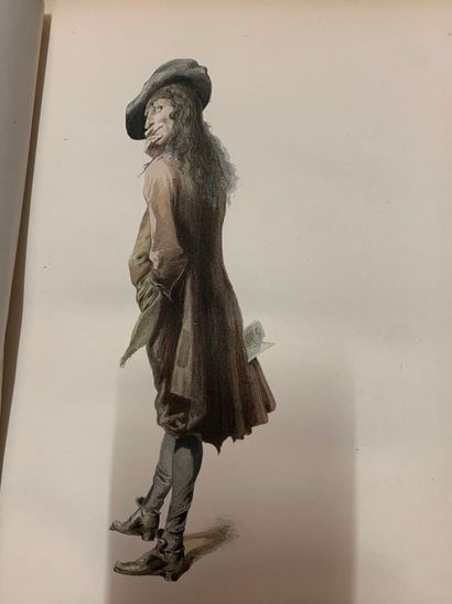 BOILEAU, OEuvres complètes, 1873. Planches...