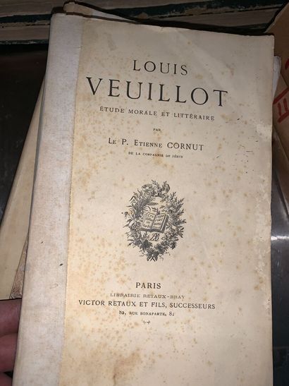 [Louis VEUILLOT] 17 volumes brochés in-8...