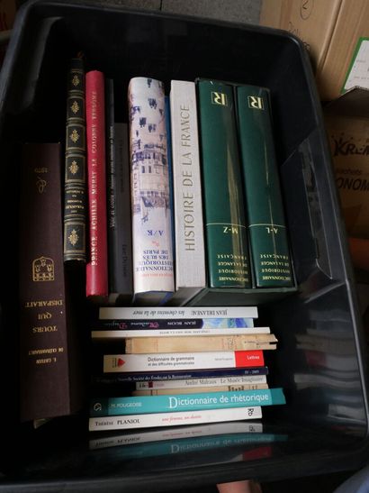 Lot d'environ 19 volumes XXe dont ouvrages...