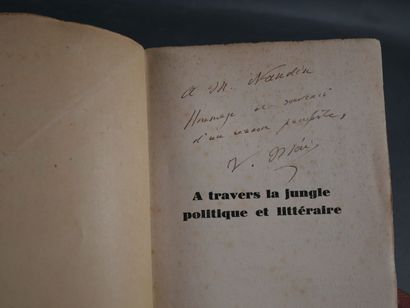 [Autographe] Lot de 3 livres avec envoi :...