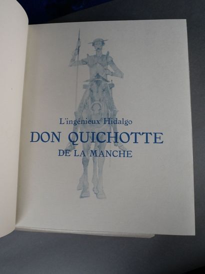 Cervantes, Don Quichotte. 
Paris, Guillot,...