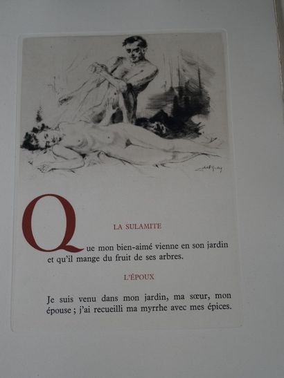[Lobel Riche] Salomon, Le Cantique des Cantiques....