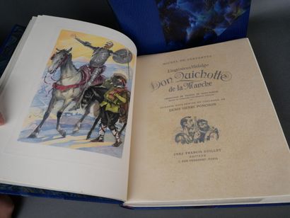Cervantes, Don Quichotte. 
Paris, Guillot,...
