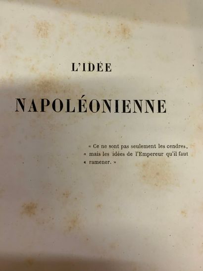 OEuvres de NAPOLEON III. Paris, Amyot, 1854-56....