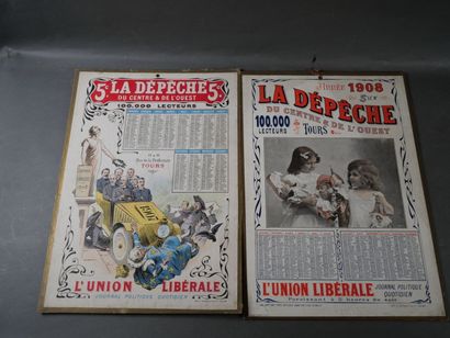 [Touraine] Superbe ensemble de 11 calendriers...