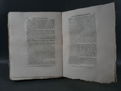 Dissertation historique et critique sur la...