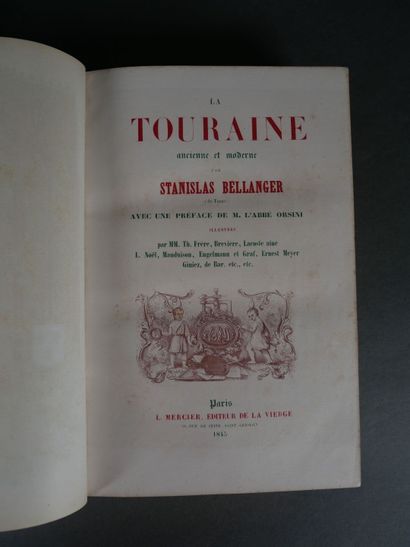 Bellanger, La Touraine. 
Paris, Mercier,...