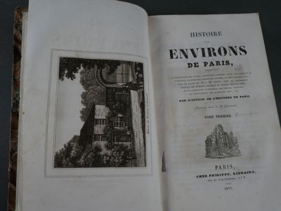 [PAris] Dulaure, Histoire des environs de...