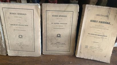 CONGRES ARCHEOLOGIQUE DE FRANCE, 1840-1860...