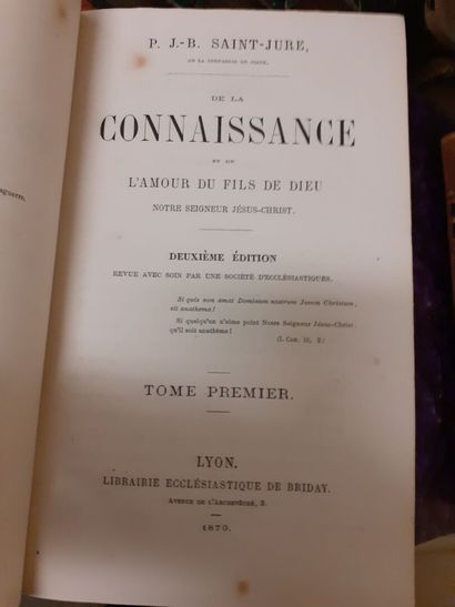 [RELIGIEUX ET DIVERS] Environ 25 volumes...