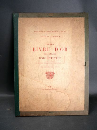 Charles Normand, Premier Livre d'Or du salon...