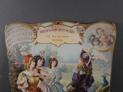 [Touraine] Lot de 3 panneaux en chromo pour...