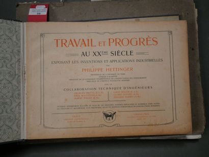 Travail et progrès au XXème siècle exposant...