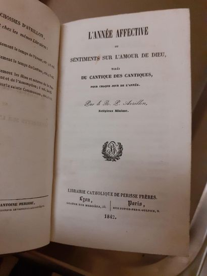 [DIRECTION SPIRITUELLE, NOTAMMENT DES RELIGIEUSES,...
