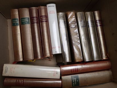 [Pléiade] 14 volumes : Balzac, Claudel, Valéry,...