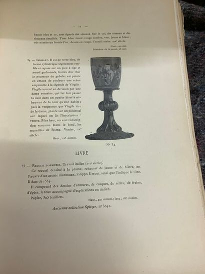 [4 IMPORTANTS CATALOGUES ILLUSTRÉS DE VENTE...